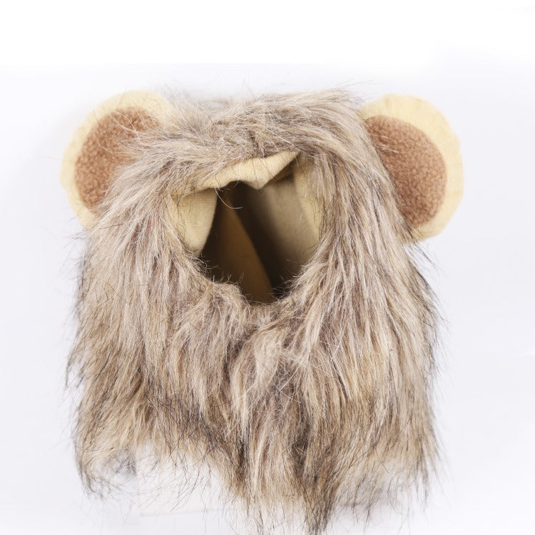Fur Everest | Halloween Lion Hat for Dog and Cat