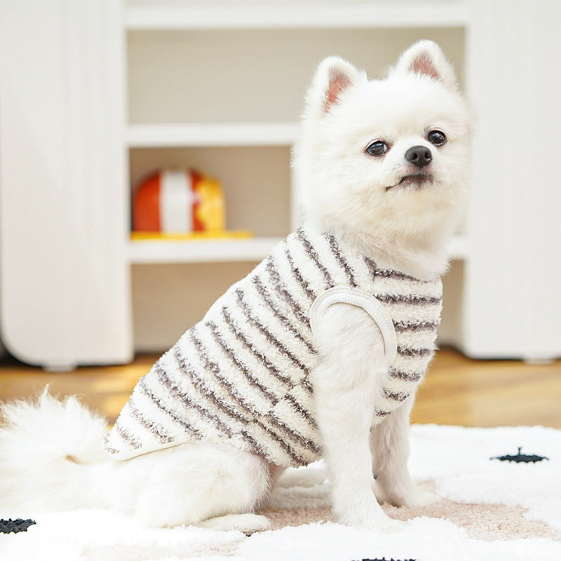 Fur Everest | Autumn and Winter Flannel Warm Small Dog Cat Vest