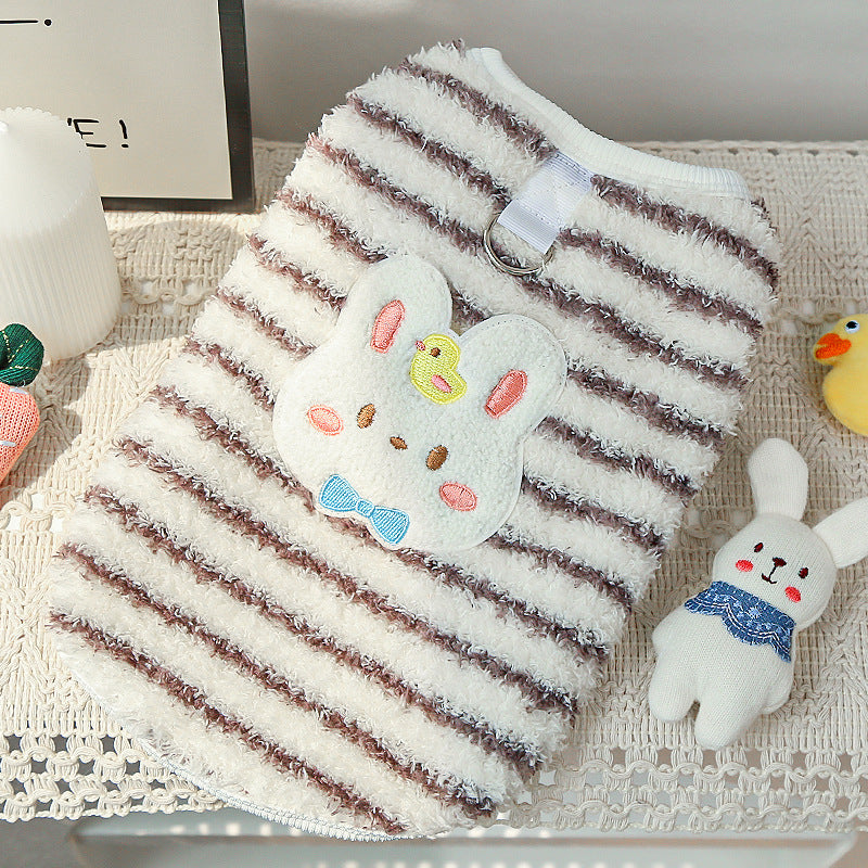 Fur Everest | Autumn and Winter Flannel Warm Small Dog Cat Vest